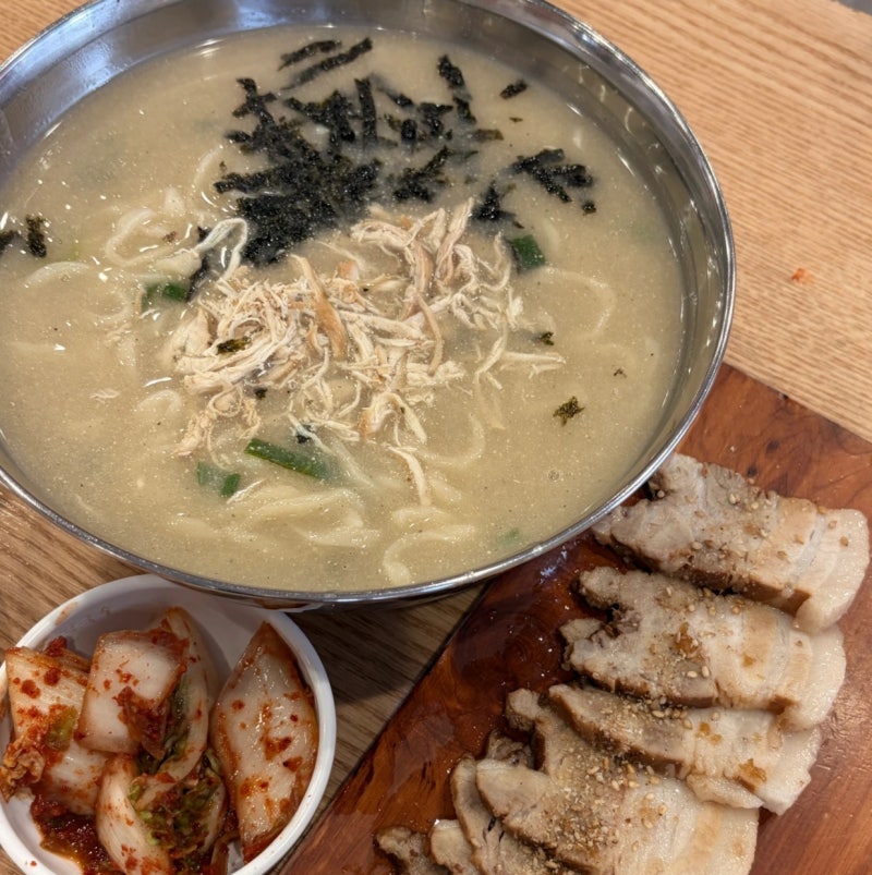 대구 현풍 맛집- 현풍 닭칼국수 본점은 다를까? 아이 먹을 메뉴와 수육 세트 주문(주차, 웨이....