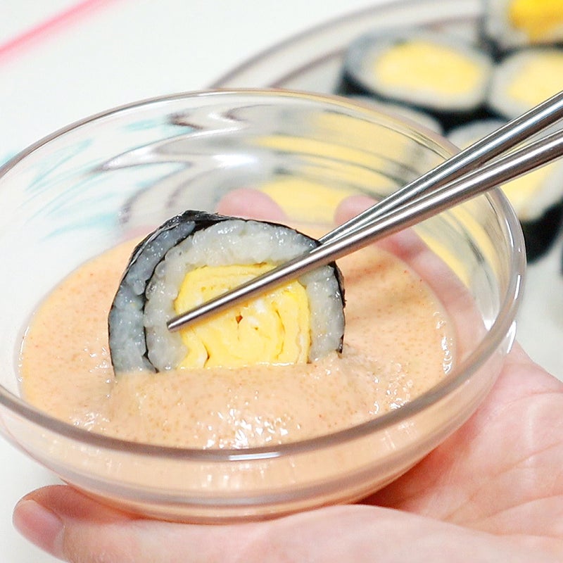 초간단 계란 김밥과 찰떡궁합 명란마요소스 레시피:) 입맛 살려주는 초간단 한 끼