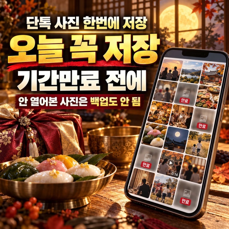 카톡 사진 한번에 저장 안 했다면.. '안 열어본 사진'은 유료 백업도 못 살려요