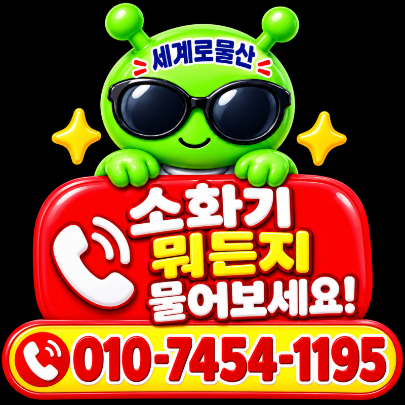군부대 소화기 버리는 법, 무료수거 OK, 걱정 끝!