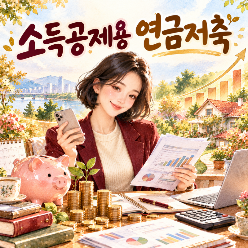 소득공제용연금저축 뜻부터 가입방법, 만기기간까지 알아보기