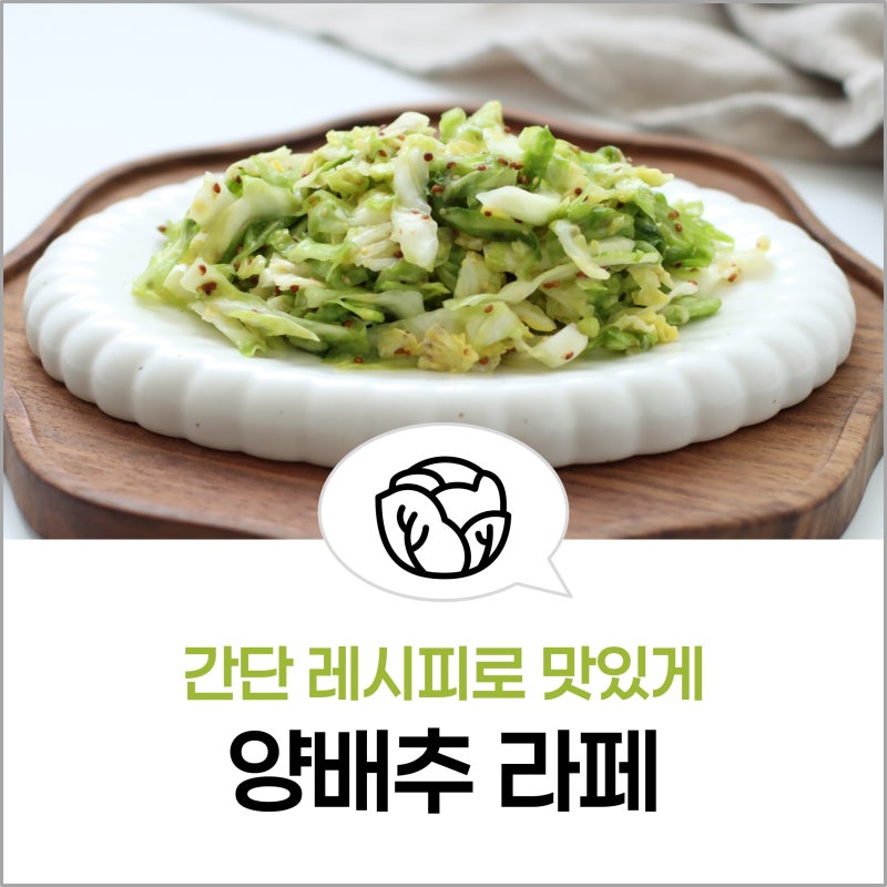 양배추 라페 만들기 간단 다이어트 샐러드 소스 레시피