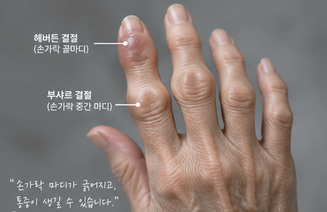 손가락 관절염, 진단 기준부터 봐야 하는 이유