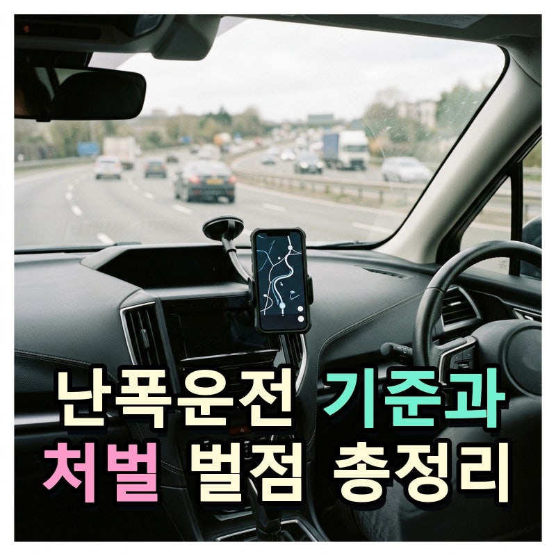 난폭운전 기준과 처벌 수위는 어떻게 될까? 신고방법과 보복운전의 차이부터 벌점과 범칙금 ....