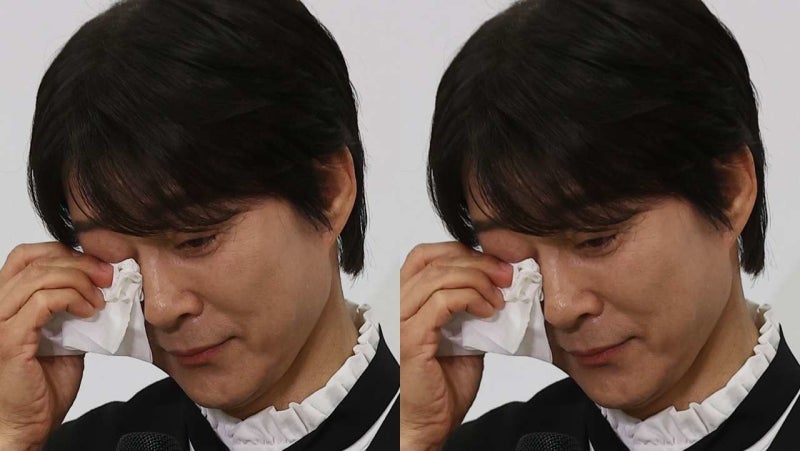 "결국 빈소에서 터져 나온 오열..." 최수종 모친상, 대조영 근조 화환 마주하고 쏟아낸 눈물 ....