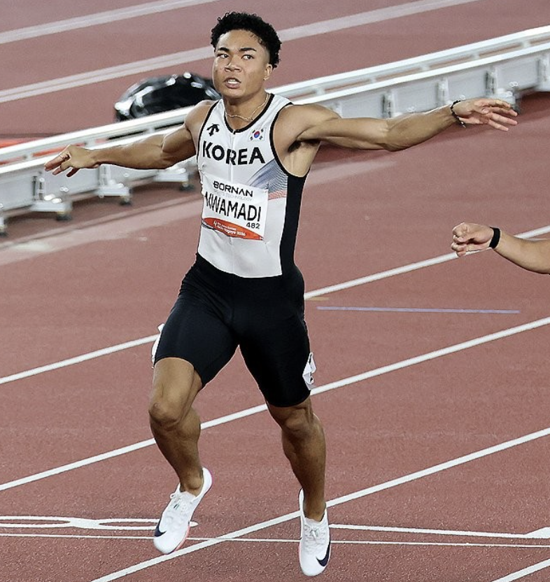 조엘진, 100m 결선 4위! 10초17…단 0.06초 차로 44년 만의 메달 놓쳤다