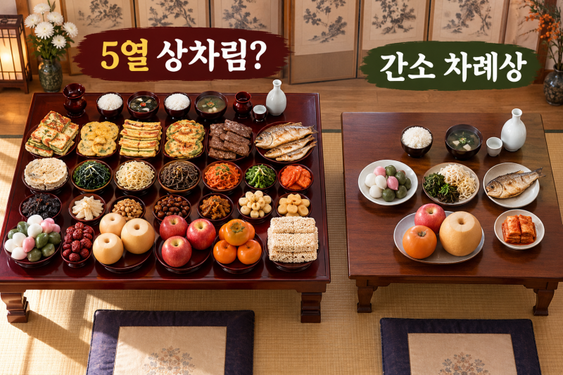 추석 차례상 차리는 법, 음식부터 차례 순서·시간까지 한 번에 정리