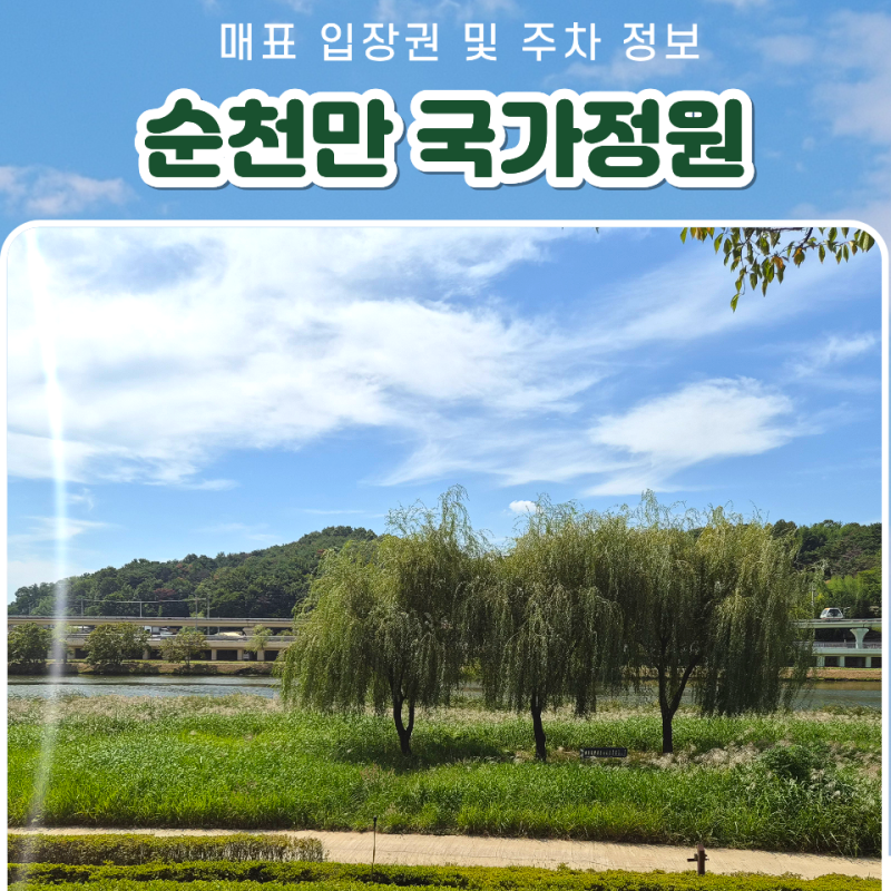 "순천만국가정원" 입장료 주차장 입구 총정리, 아이와 직접 다녀온 후기