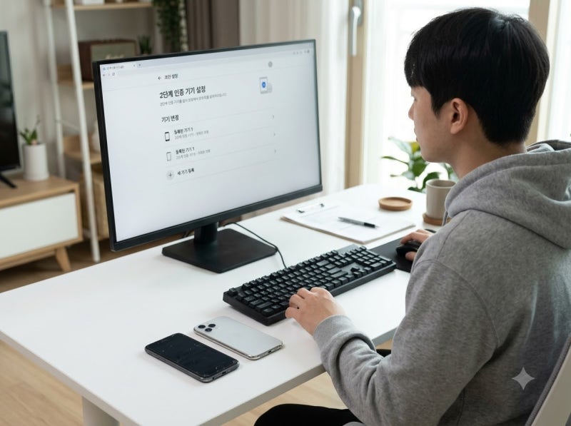 네이버 2단계 인증 기기 변경 방법, 휴대폰 바꿨을 때 해지·재설정
