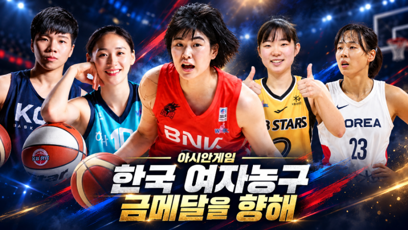 여자농구 아시안게임 금메달 도전, 국가대표 11명 프로필