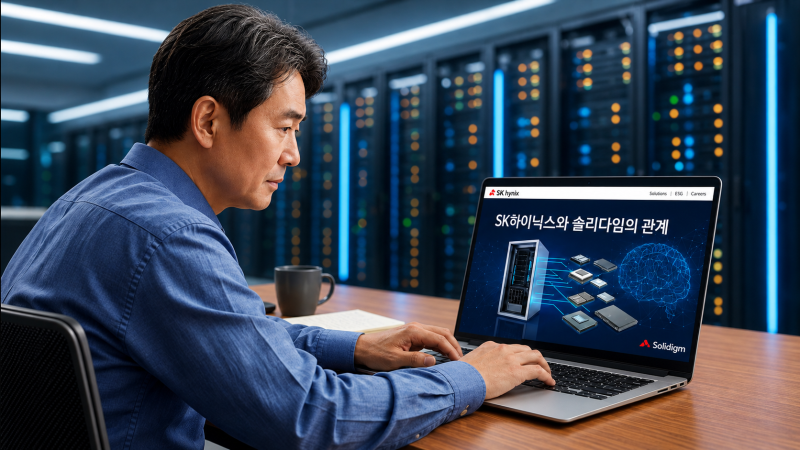 SK하이닉스와 연결된 솔리다임, 대체 뭐하는 회사일까?