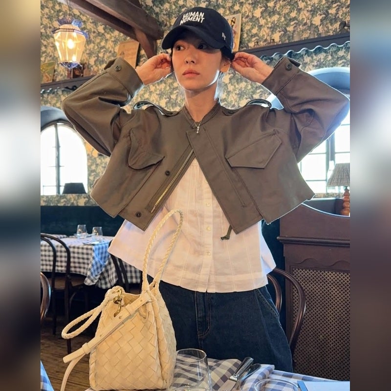 송혜교 패션, 밀라노보다 청바지를 먼저 봤습니다