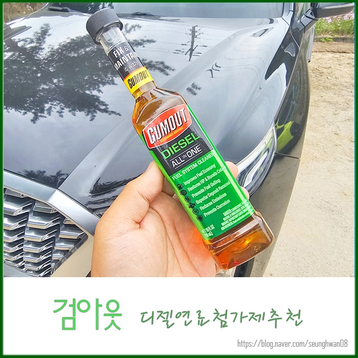 디젤연료첨가제추천 검아웃 팰리세이드 주입 효과