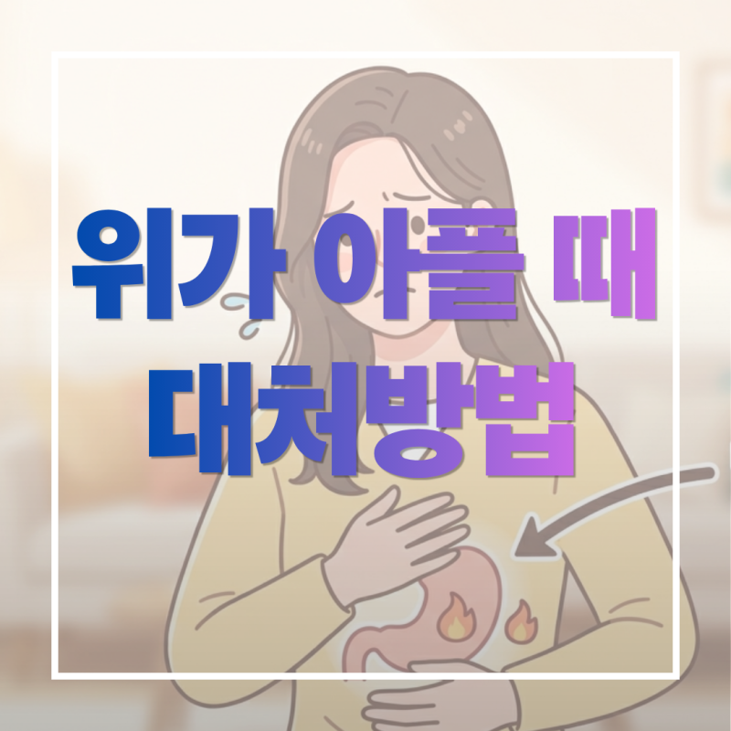 갑자기 위가 아플 때 대처법 5가지, 명치 통증 응급실 가야 하는 증상