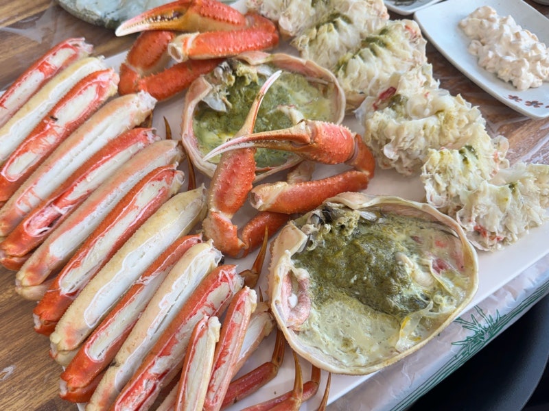 속초 대게맛집 | 속초 대게 가성비 맛집 대포항 어부지리 | 추석연휴에 먹고온 2인 대게+회 세....
