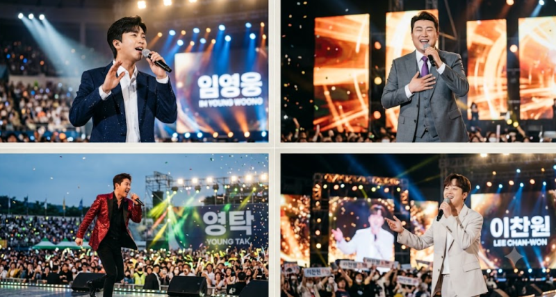 올해 2026 트로트 가수 행사비 순위 TOP 5 임영웅 박지현 김호중