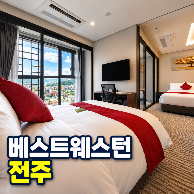 베스트웨스턴플러스 전주 호텔 한옥마을 근처 숙소 조식 주차 가격