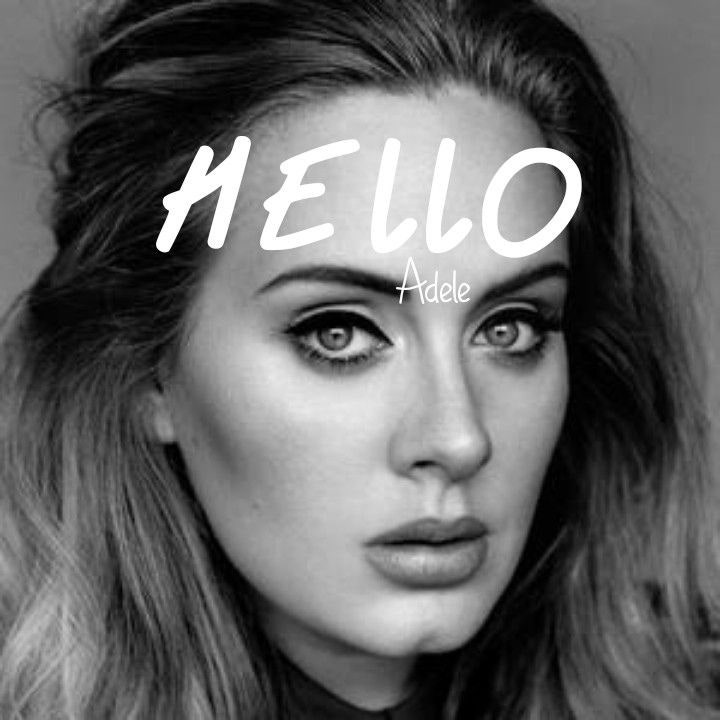 Adele(아델)의 "Hello(안녕)" 노래 가사 해석/한글 발음