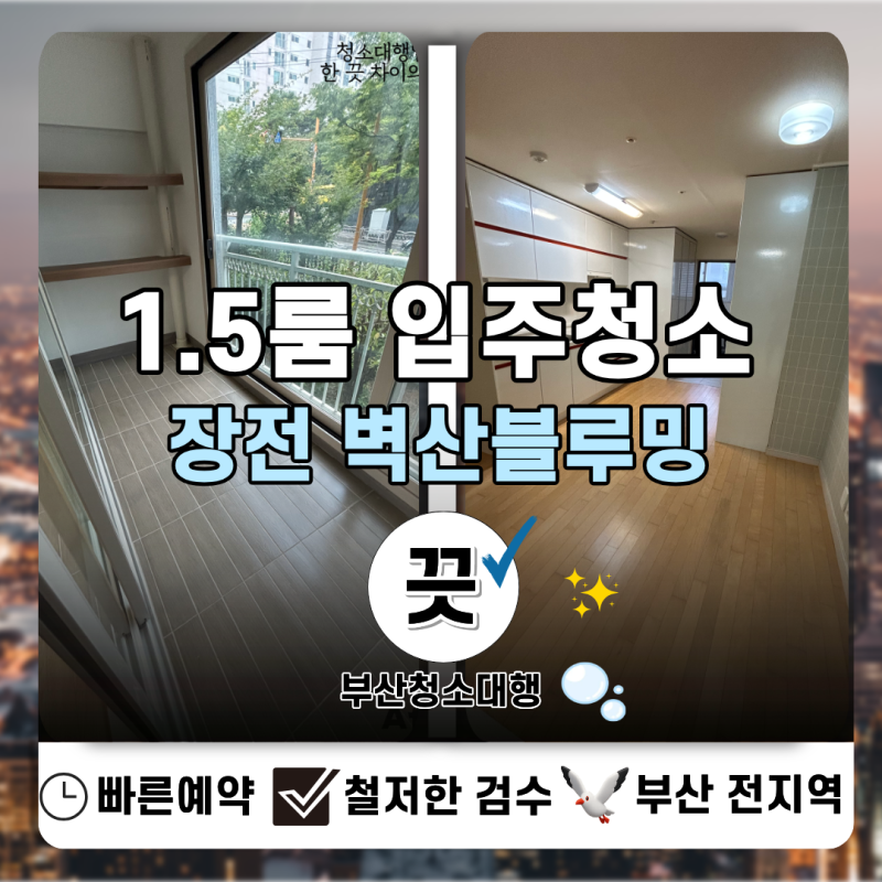 원룸입주청소업체 비용 절약 방법, 손해 안보는 선택 기준,팁