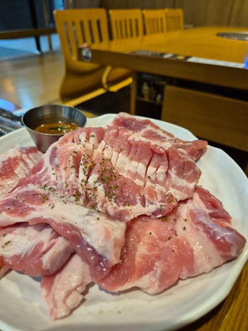 목포 하늘천숯불갈비 가족모임하기 좋은 목포 돼지갈비 맛집