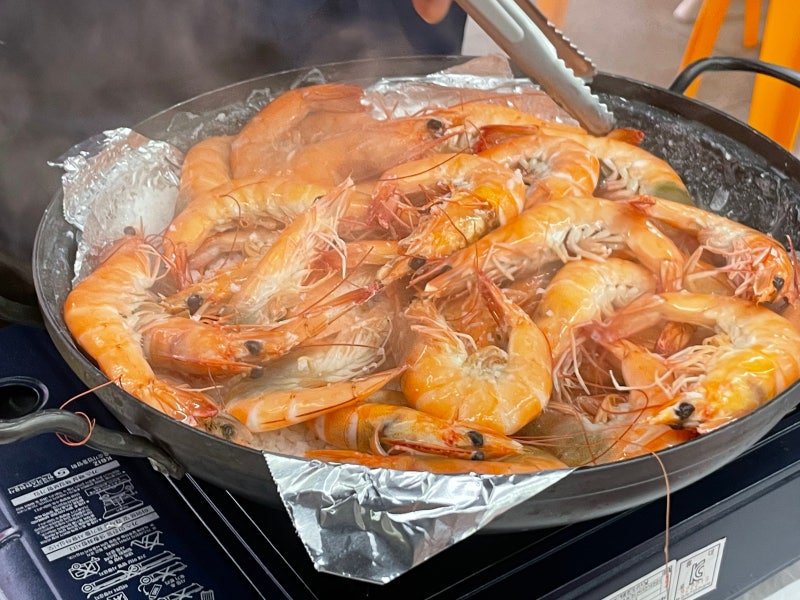 가을별미,"죽전대하구이" 야장 느낌 나는 용인 수지 맛집_생새우 소금구이 후기 (주차/예약/....