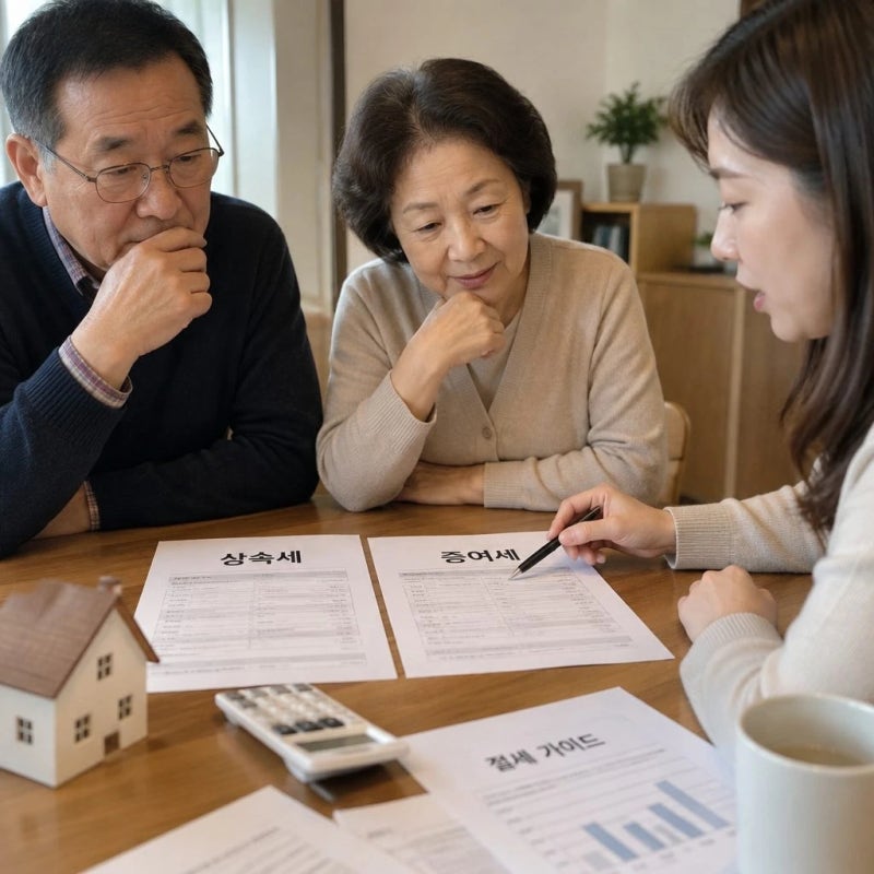 상속세 증여세 차이점 완벽비교 절세가이드