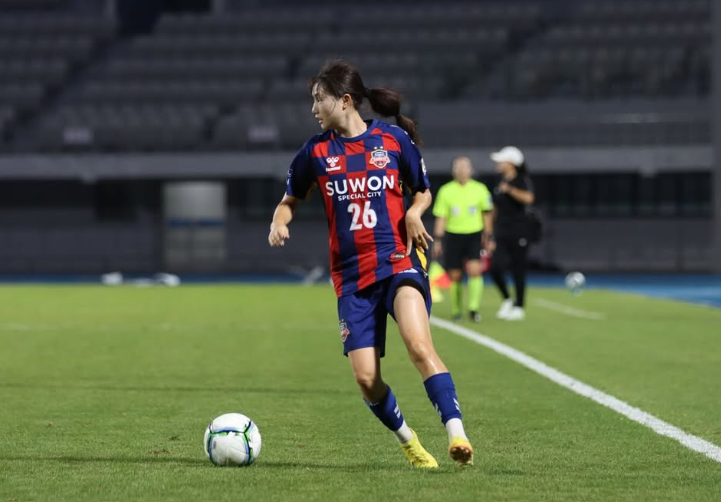 북한전 48초 동점골 이어 8강 해트트릭…여자축구 윤수정 누구? 나이·키·수원FC·인스타