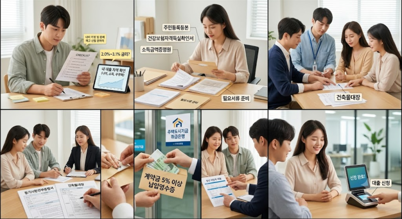 처음 독립할 때 꼭 알아야 할 청년 버팀목 전세대출 은행 방문 전 필수 체크리스트