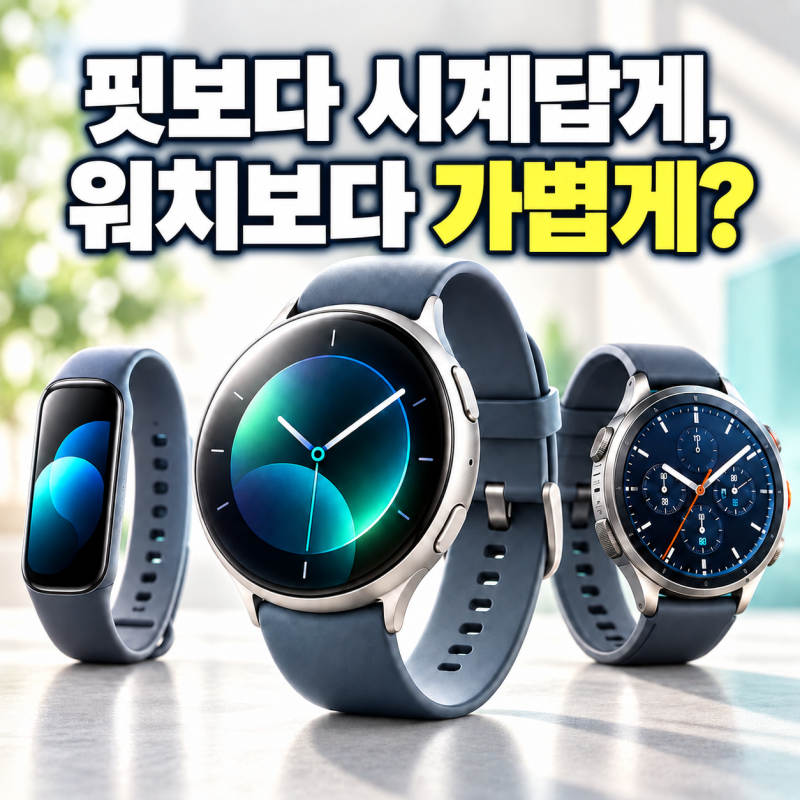 핏은 아쉽고 워치는 부담스러웠다면… 갤럭시 워치 에어로가 기다려지는 이유