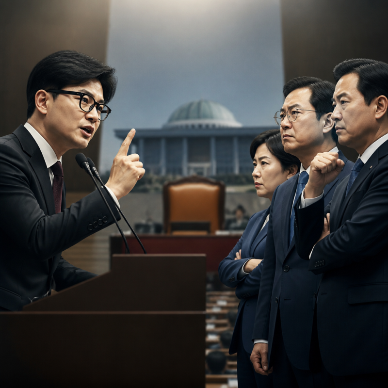 한동훈의 이재명 대통령 탄핵 발언, 국회 퇴출·법적 대응으로 번진 이유