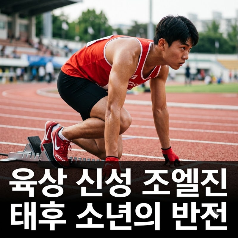 나마디 조엘 진, '태양의 후예' 염소 소년이 한국 육상 역사 바꾼 반전 이유