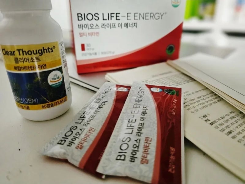 수험생 영양제, 시험기간 엄마들이 챙기는 바이오스라이프 이에너지, 클리어소트_아들 복용 ....