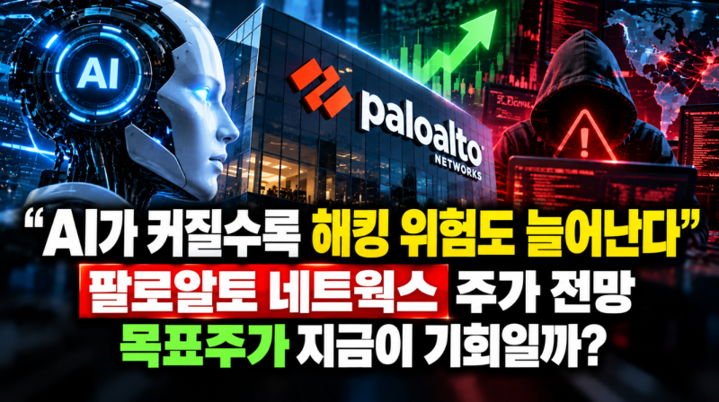 팔로알토 네트웍스 주가·목표주가·주가전망, AI 시대 사이버보안 대장주가 다시 주목받는 ....