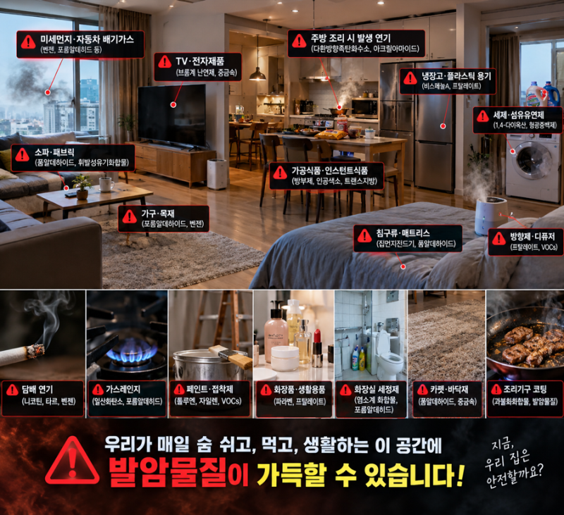 그것도 모르고 계속 살았는데.. 우리 집이 발암물질 범벅이었다고? : 새집증후군 베이크아웃 ....