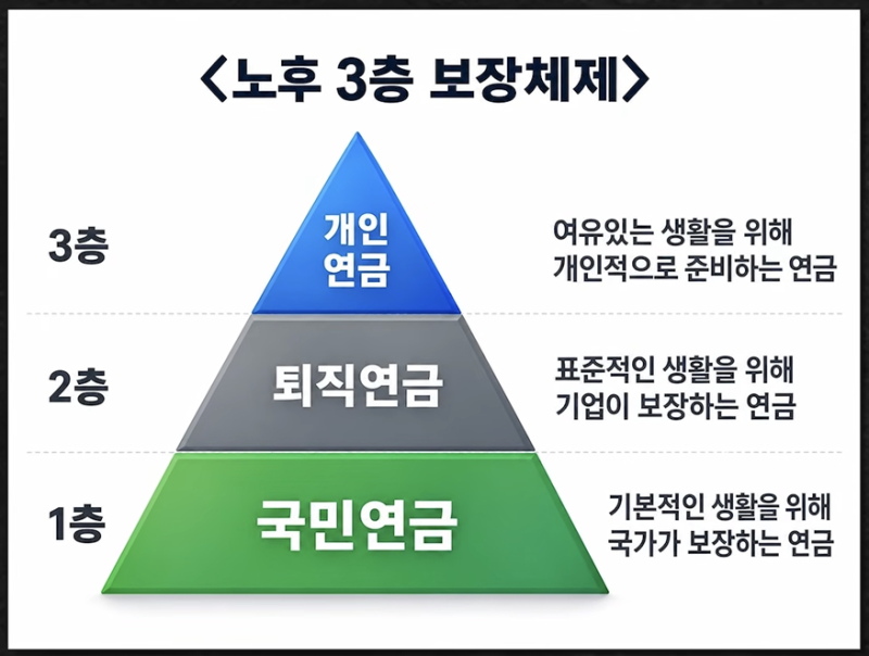 3층 연금 포트폴리오 완벽 가이드! 국민연금 한계 극복부터 IRP·연금보험·주택연금 황금 비....