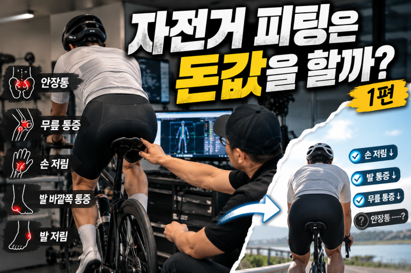 자전거 피팅을 돈 값을 할까? 직접 피팅 받아본 후기 - 1편