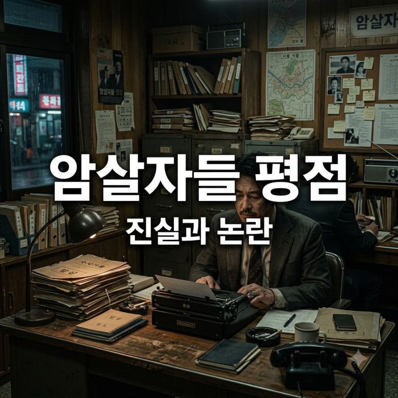 암살자들 평점 분석 및 실관람객 8.9점 vs 네티즌 3.5점 이유