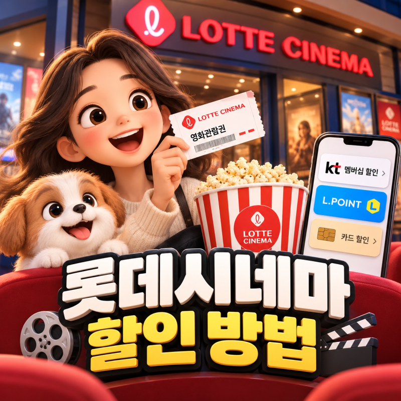 How to Get Lotte Cinema Discounts: Booking with KT Membership Discounts
