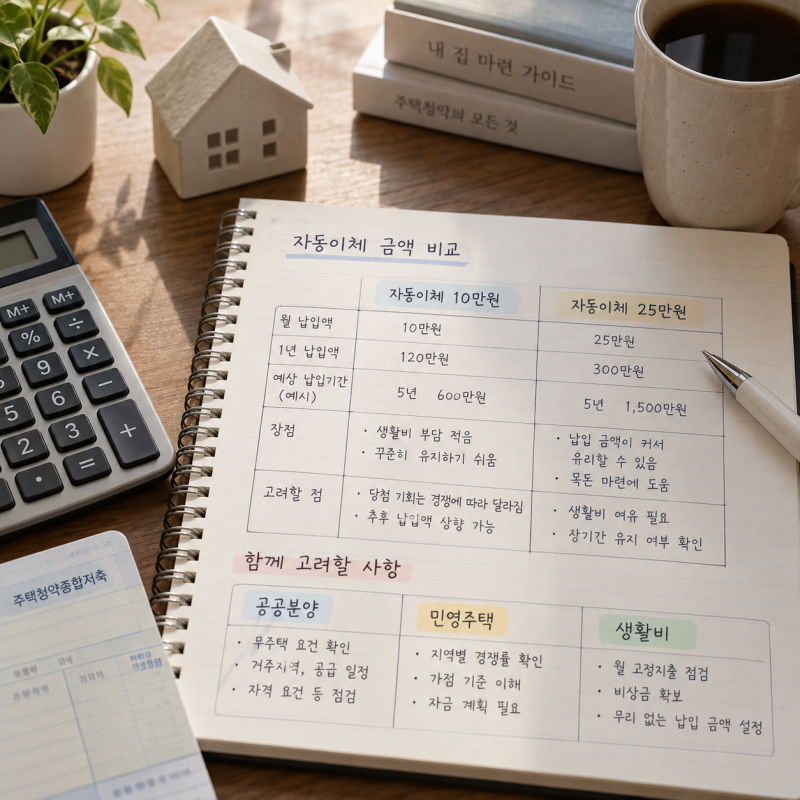 주택청약종합저축 월 25만원, 50대도 무조건 늘려야 할까