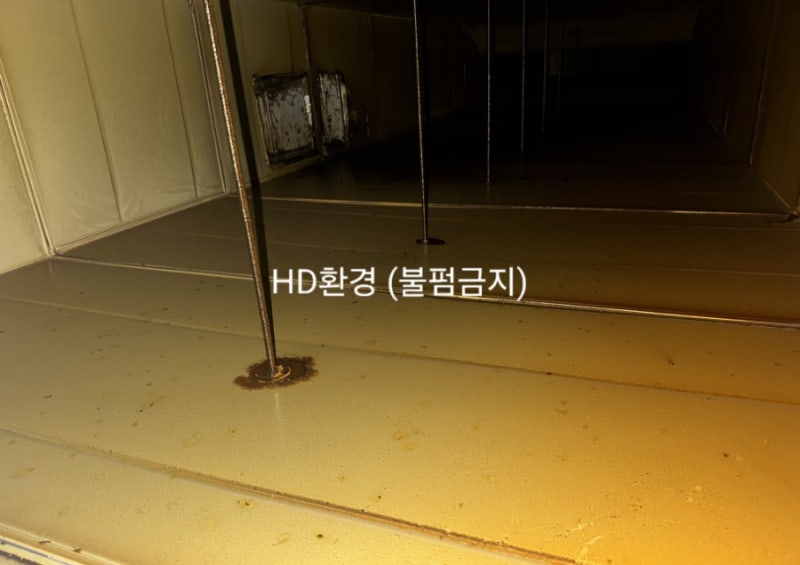 쇼핑몰 주방후드 청소는 내부 닥트까지 확인해야 합니다｜HD환경