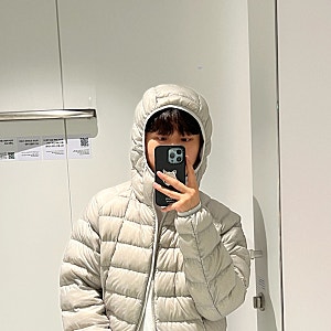 노티카 경량패딩 후드티 따로 안 입어도 되는 세일링 다운