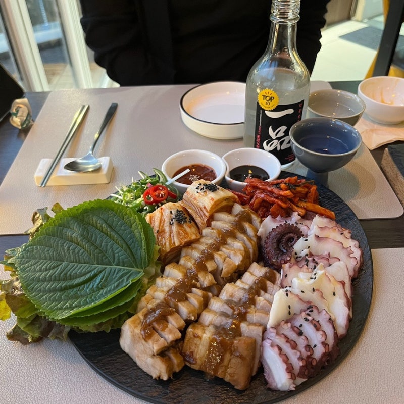 신림역 맛집 경자식당 문어삼합 전통주 루프탑 있는 숨은맛집 추천
