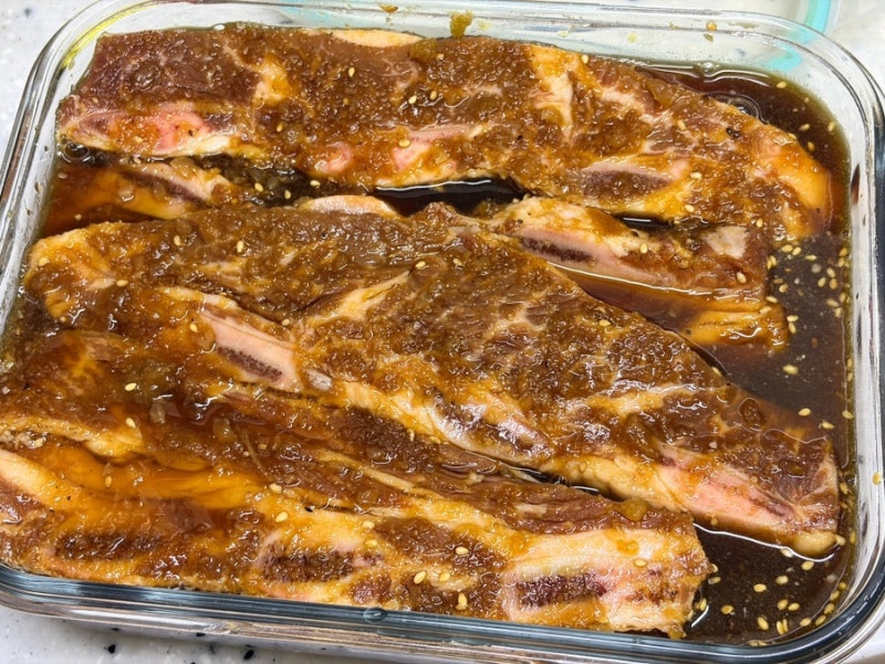 코스트코 LA 갈비 2.5kg 양념 만들기(feat.불고기 양념도 똑같다)