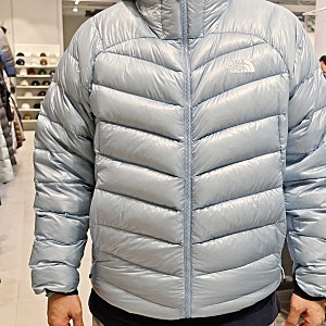 남성 경량패딩 추천, 노스페이스 써밋 마테호른 다운 자켓 105(XL) 밀키블루 후기