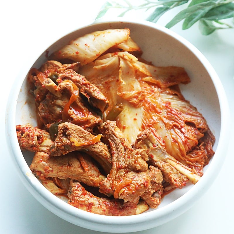 등갈비 김치찜 레시피 돼지고기 김치찜