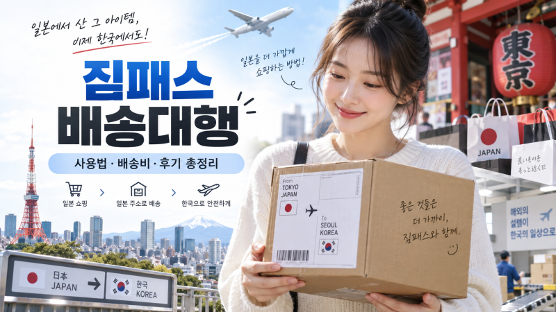 짐패스 배송대행 사용법 총정리｜일본 배대지·배송비·후기까지
