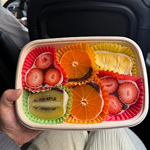 제주 동문시장 과일모찌 운화당
