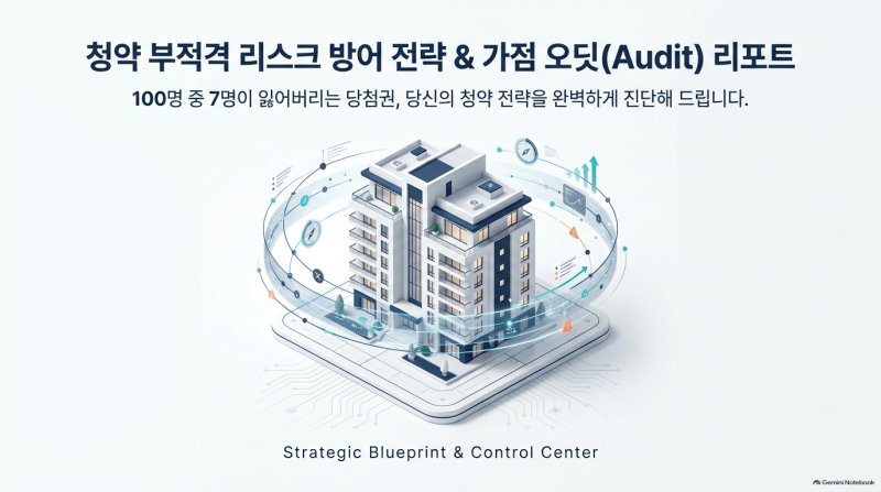 [부동산 실전지식] 당첨자 100명 중 7명 취소? 청약 부적격 1위 '무주택자 기준'과 생애최초 조....