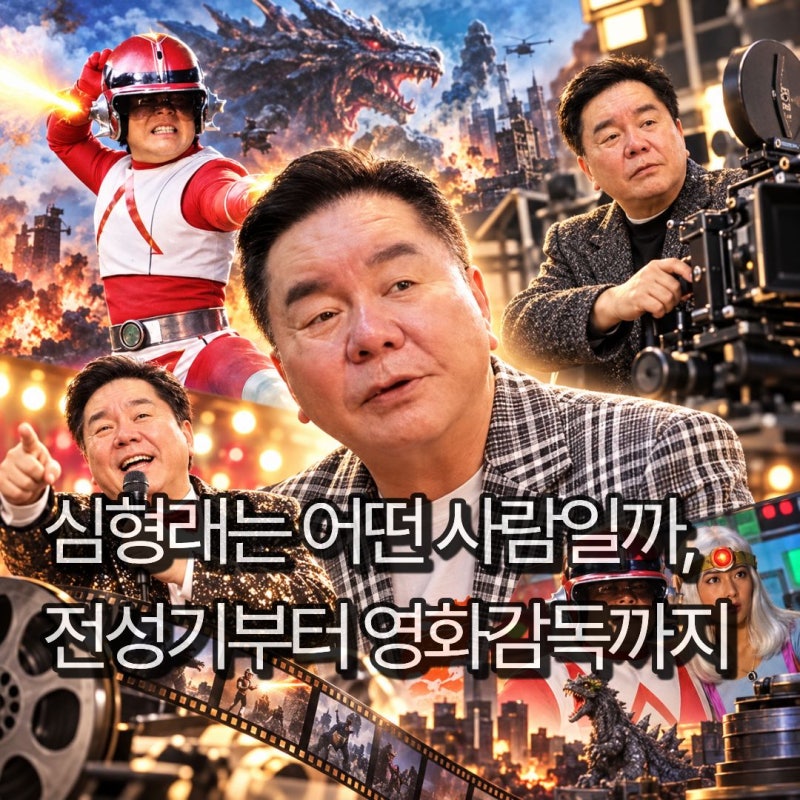 심형래 프로필 총정리 우뢰매 에스퍼맨부터 주요 이력까지