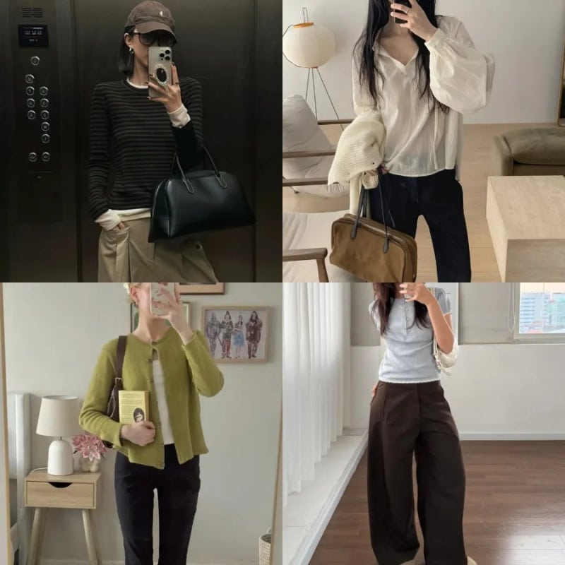 9월 말인데 왜 아직도 더워? 핀터레스트 감성 가득한 가을 데일리룩 모음